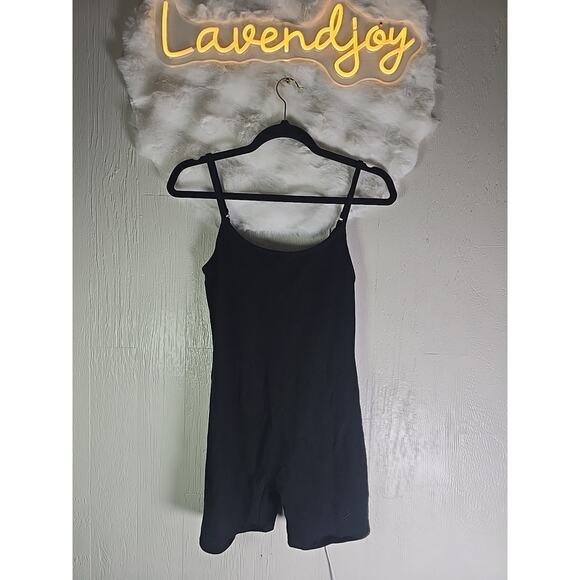 Forever 21 Romper Bodysuit Small Y2K Balletcore Yoga Activewear Athleisure - Picture 1 of 4